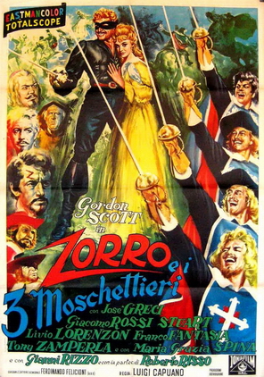 Zorro And The Three Musketeers
